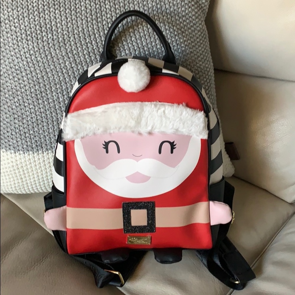Betsy Johnson “Santa” backpack NWT